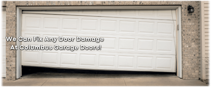 Garage Door Off Track In Columbus